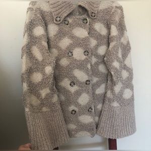 Womens buttoned sweater Sz M